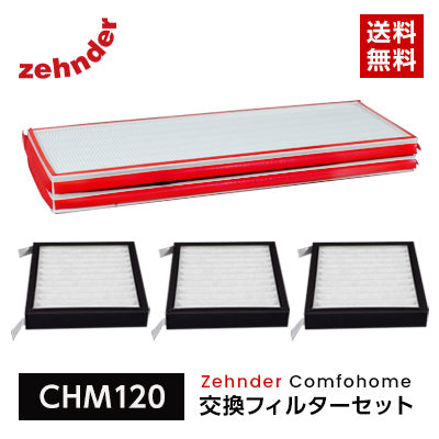 CHM120 Comfohome交換フィルターセット(1セット4枚)（CHM120CA35D）